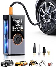 Photo 1 of **READ NOTES**Tire Inflator Portable Air Compressor, 150PSI Portable Air Pump for Car Tires with 25000mAh Battery, 2X Faster Inflation Electric Air Pump with Digital Pressure Gauge for Car, Bike, Motorcycle, Ball