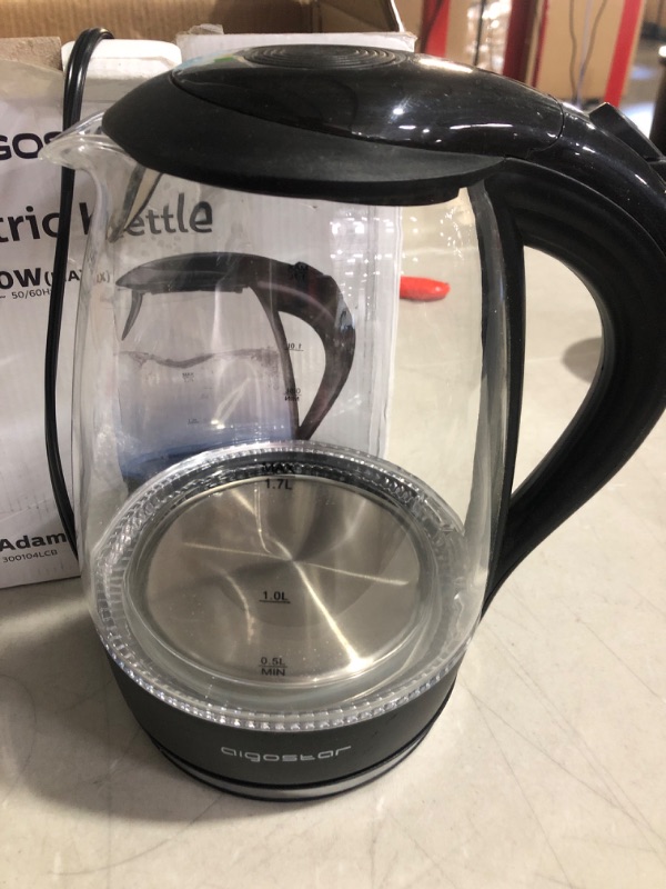 Photo 2 of (NON-REFUNDABLE) Aigostar Electric Kettle, 1.7 Liter Electric Tea Kettle with LED Illuminated | **READ FULL POST** 