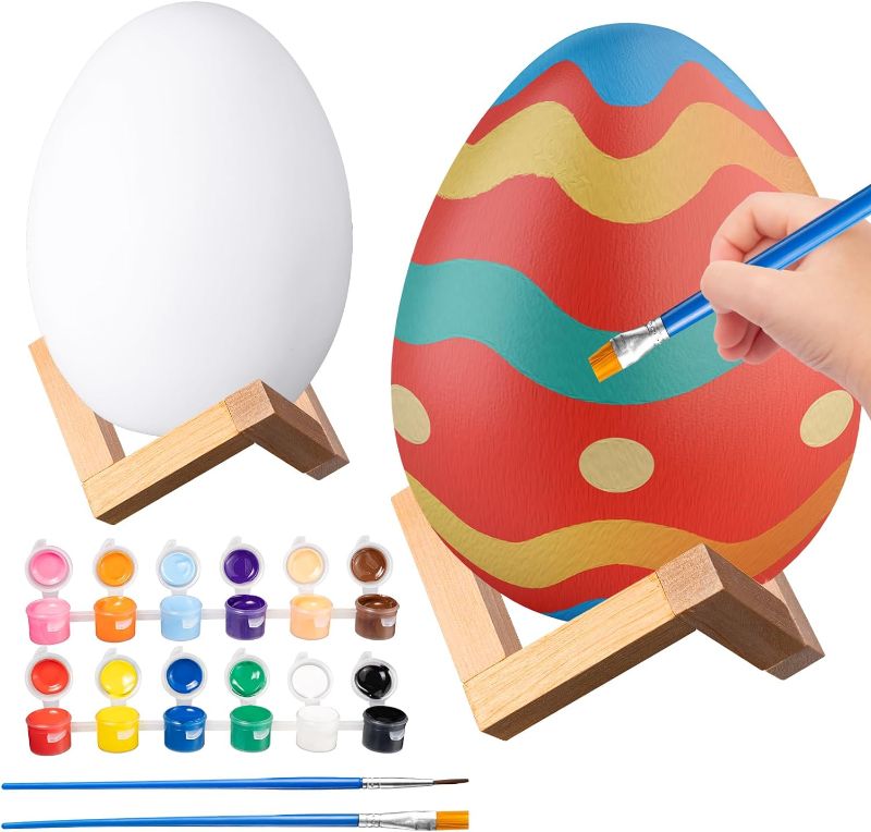 Photo 1 of 
DMIGHT Easter Decorations 3D Night Light, Paint Your Own DIY Easter Egg Lamp Kit, Easter Basket Stuffers for Toddler, Arts and Crafts for Kids Ages 4-12