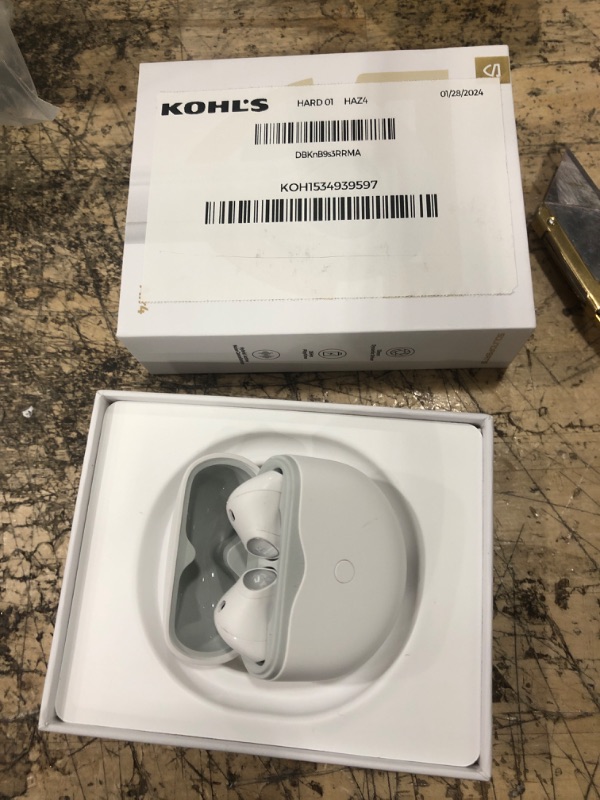 Photo 2 of SoundPEATS Air4 Wireless Earbuds with Snapdragon Sound AptX Adaptive Lossless, Qualcomm QCC3071 Bluetooth 5.3 Earphones with Boost Bass, 6 Mics CVC, Low Latency, 26Hrs, Multipoint Connection Matte White