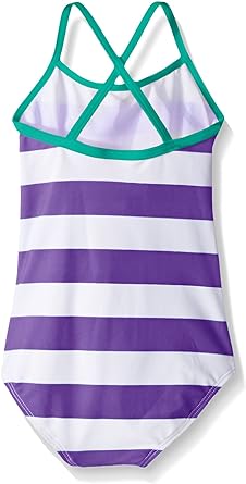 Photo 1 of Kanu Surf Girls' Layla Beach Sport Banded 1 Piece Swimsuit
size 12 kids