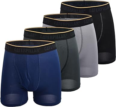 Photo 1 of Caterpillar Men's 4-Pack Comfort Core Boxer Briefs large
