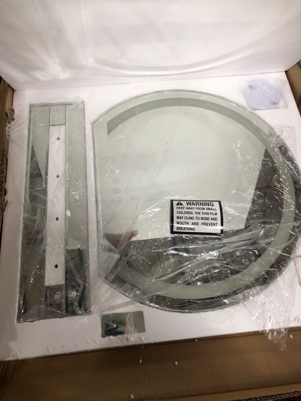 Photo 1 of RICHTOP 24×36 Inch Rectangular Frameless Mirror Wall Mounted Beveled Edge Shatterproof Mirror,Bathroom Vanity Mirror Bedroom Mirror Entryway Mirror Living Room Mirror Rectangular 24x36"