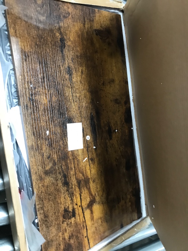 Photo 1 of HOMEFORT Shoe Rack 6-Tier, Shoe Storage Shelf, Industrial Shoe Tower, Narrow Shoe Organizer for Closet Entryway, Small Shoe Rack Table with Durable Metal Shelves, Rustic Brown 6-Tier Rustic Brown