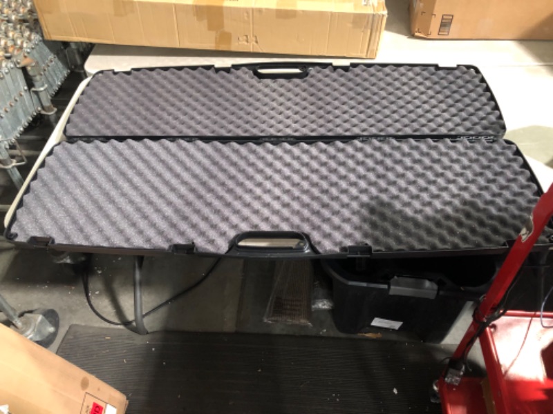Photo 1 of ***NONREFUNDABLE - NOT FUNCTIONAL - FOR PARTS ONLY - SEE COMMENTS***
Plano  Guard SE Series Double Scoped/Shotgun Multi Case, Black, Padlock Tabs for Travel, Gun Cases for Shotguns, Rifles and Gun Accessories, One Size
