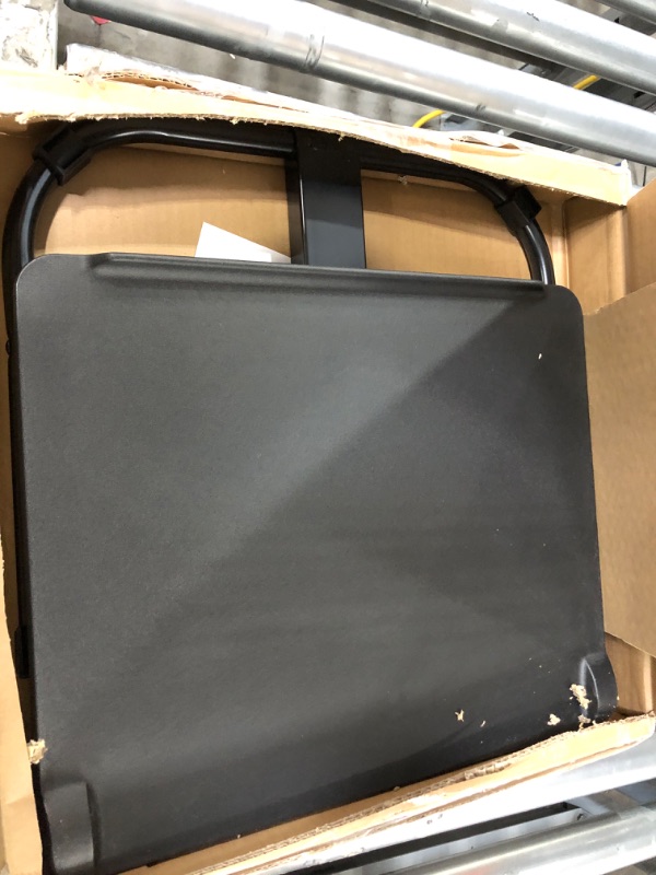 Photo 1 of Maarch Folding TV Tray Table, Wall-Mounted Folding Table, Adjustable TV Dinner Table, Foldable Tray Table for Eating and Laptops, Black