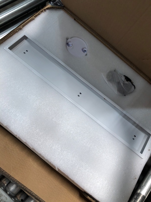 Photo 1 of (PARTS ONLY/ NO REFUNDS) Despful Vanity Mirror Makeup Mirror with Lights,10X Lens,22.8"x 18.1" Hollywood Lighted Vanity Mirror with 15 Dimmable LED Bulbs,3 Color Modes,Touch Control for Bedroom,Tabletop or Wall-Mounted White 15 Vanity Mirror - 22.8"x 18.1