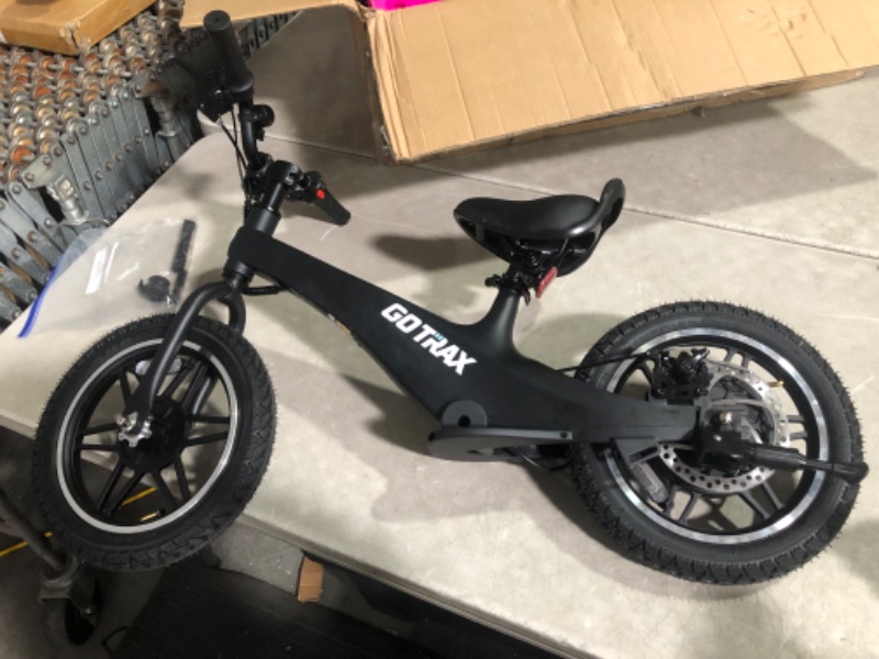 Photo 4 of ***NONREFUNDABLE - NOT FUNCTIONAL - FOR PARTS ONLY - SEE COMMENTS***
Gotrax Electric Balance Bike for Kid, 14" Pneumatic Tire, Max 15.5Miles and 36V 250W Kids' Balance Bikes and Adjustable Seat, Electric Motorcycle for Boys & Girls 5-7 Year Old