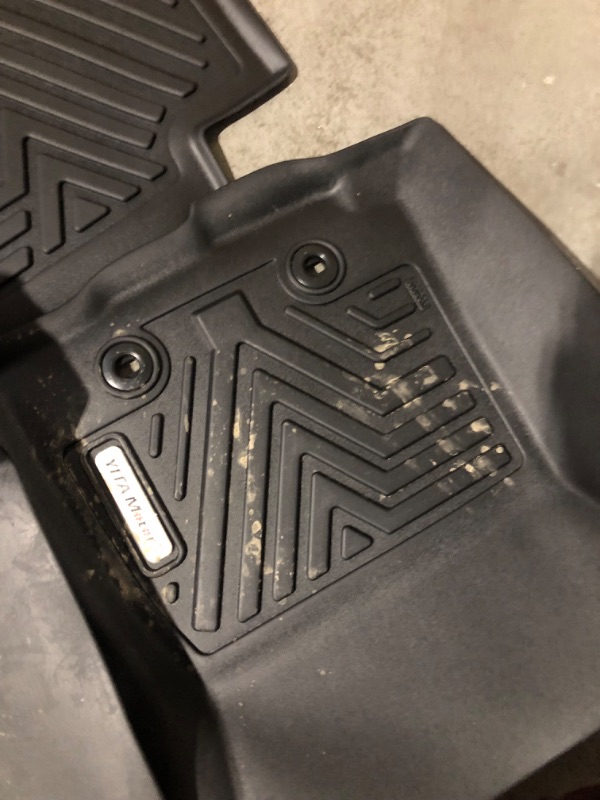 Photo 6 of ***USED AND DIRTY - SEE PICTURES***
YITAMOTOR Floor Mats Compatible with Tacoma Double Cab, Custom Fit Floor Liners for 2018-2023 Toyota Tacoma, 1st & 2nd Row All Weather Protection, Black