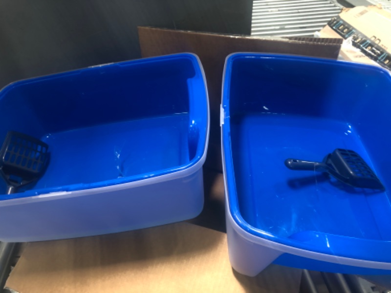 Photo 2 of 2 Blue Pet Litter boxes