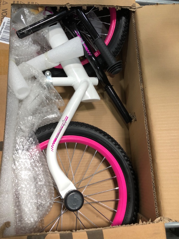 Photo 2 of **MISSING HARDWARE/PARTS** Bixe Balance Bike: for Big Kids Aged 4, 5, 6, 7, 8 and 9 Years Old - No Pedal Sport Training Bicycle | 16 inch Wheel Pink