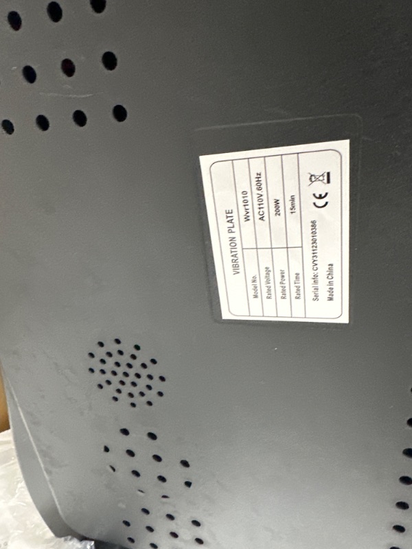 Photo 1 of LifePro Waver Vibration Plate Exercise Machine - Whole Body Workout Vibration Fitness Platform w/ Loop Bands - Home Training Equipment for Weight Loss & Toning White