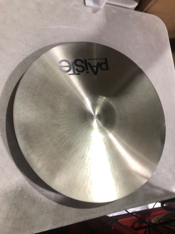 Photo 1 of ***DAMAGED - BENT - SEE PICTURES***
Paiste Cymbal (1018520) 20"