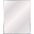 Photo 1 of 22 in. x 28 in. Classic Polished Silver Thin Rectangle Framed Vanity Mirror
