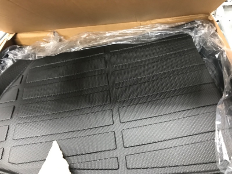 Photo 2 of Car Floor Mats Custom Fit 2014-2020 Nissan Rogue (Not Fit 7-Seat or Hybrid) All Weather Floor Mats for Nissan Rogue 14-20 TPE Durable Floor Liners Accessories for Nissan Rogue 2019 2020 Full Set-Rogue 2014-2020(5 Seat)