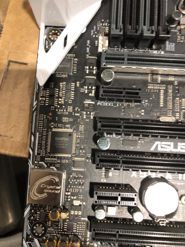 Photo 1 of **MAY BE THE CORRECT MODEL, UNABLE TO CONFIRM ON OUR PART**
Asus X99-PRO/USB 3.1 Motherboard, Intel Socket 2011-v3 Core i7 Processors,8 x DIMM, Quad Channel Memory Architecture