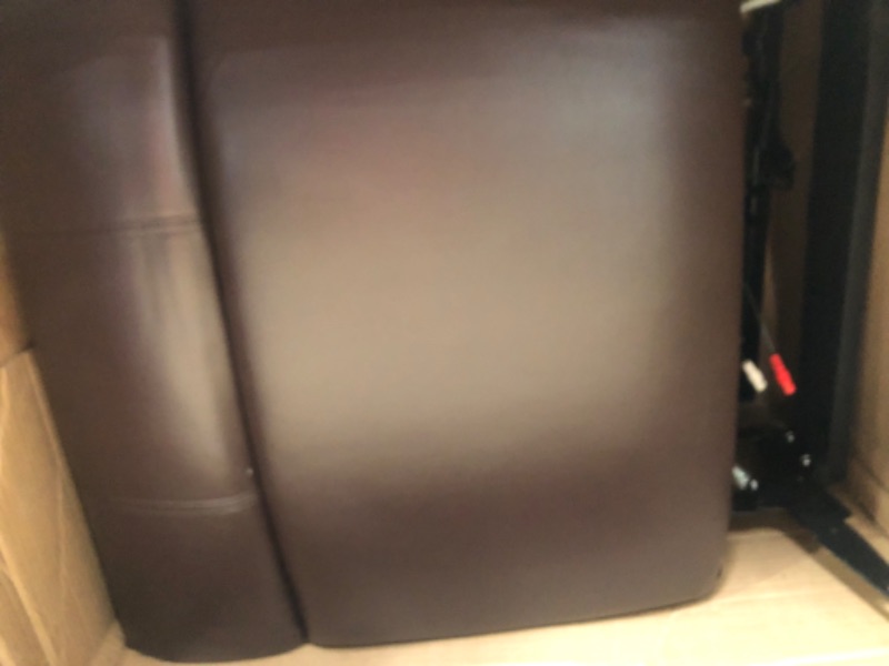 Photo 1 of **PARTS ONLY!! unknown model/make of partial parts of a sofa recliner brown leather
