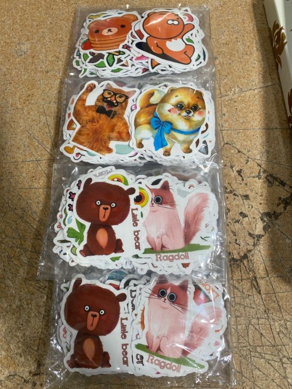 Photo 1 of bundle of stickers 