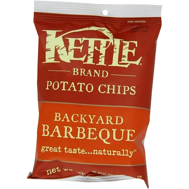 Photo 1 of *5/25/2024* (Price/Case)Kettle Foods Backyard Bbq Potato Chips, 2 Ounces, 6 per case
