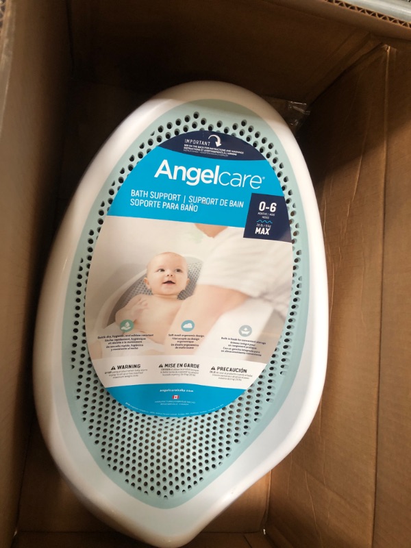 Photo 2 of Angelcare Baby Bath Support (Aqua) | Ideal for Babies Less than 6 Months Old