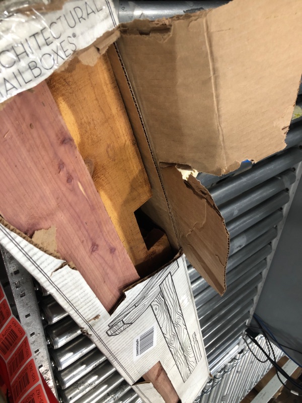 Photo 1 of ARCHITECTURAL MAILBOXES Cedar Wood Mailbox Post