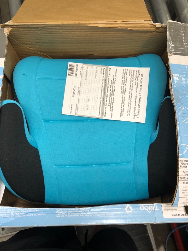 Photo 2 of Cosco Topside Backless Booster Car Seat, Turquoise