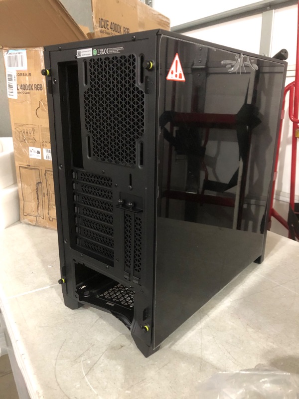 Photo 4 of **NONREFUNDABLE**FOR PARTS OR REPAIR**SEE NOTES**
Corsair iCUE 4000X RGB Mid-Tower ATX PC Case - Black