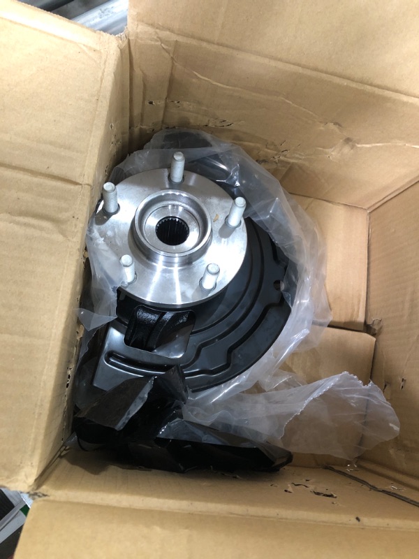 View 2 of A-Premium Front Steering Knuckle & Wheel Bearing Hub Assembly Compatible with Nissan Altima 2002-2006 L4 2.5L, w/5-Lug, Right Passenger Side, Replace # 400148J000
