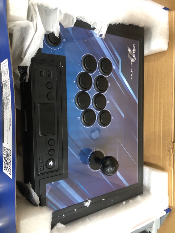 Photo 2 of HORI PlayStation 5 Fighting Stick Alpha - Tournament Grade Fightstick for PS5, PS4, PC - Officially Licensed by Sony