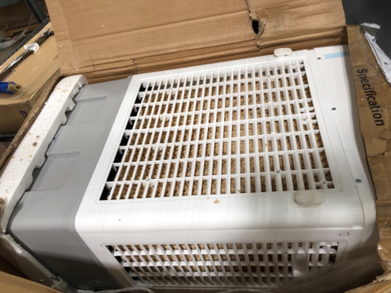 Photo 2 of Evaporative Air Cooler, 2100CFM Windowless Air Conditioner w/7H Timer & Remote, 2 Modes, 8 Gal Water Tank Cooling up to 700 Sq.ft, Swamp Cooler Air Conditioner Portable for Room Garage Outdoor
