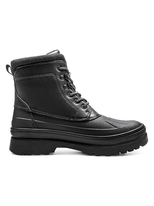 Photo 1 of Bruno Marc Men's Lug Sole Waterproof Duck Boots - Black - Size 10