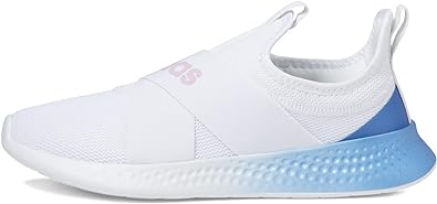 Photo 1 of ADDIDAS CLOUDFOAM COMFORT WHITE PINK BLUE 9 1/2