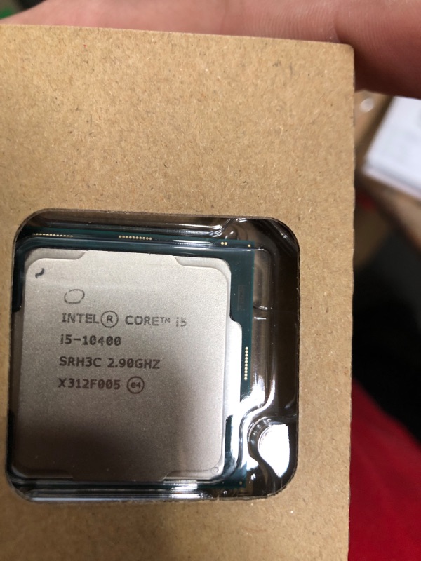 Photo 2 of Intel Core i5-10400 Desktop Processor 6 Cores up to 4.3 GHz LGA1200 (Intel 400 Series Chipset) 65W, Model Number: BX8070110400 Desktop Processor Intel CPU only