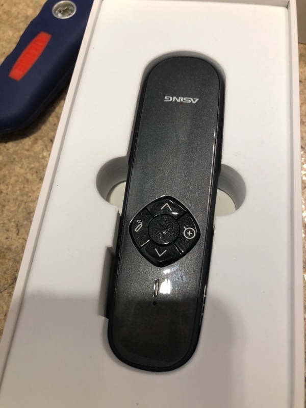 Photo 1 of ASiNG Advanced Digital Laser Presentation Remote - Green Laser Presentation Pointers with Function of Spotlighting, Highlighting, Magnifying, Air Mouse and PPT Clicker (32GB)