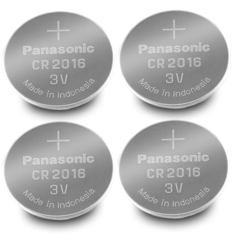 Photo 1 of Panasonic CR2016 3.0 Volt Long Lasting Lithium Coin Cell Batteries, 4 Pack 