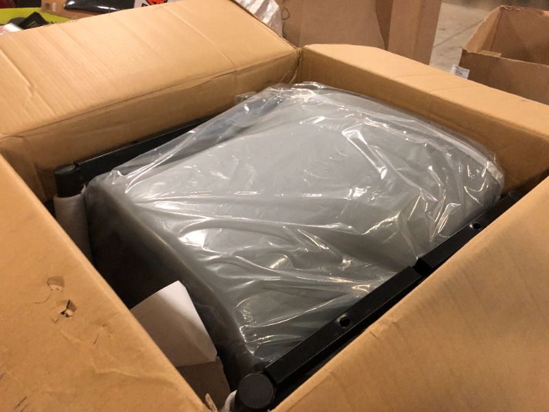 Photo 1 of PINIQUE Dining Chairs Set of 2, Grey Kitchen Chairs, Mid Century Modern Dining Chairs, Upholstered Dining Chairs with Arms and Metal Legs 912?Grey?