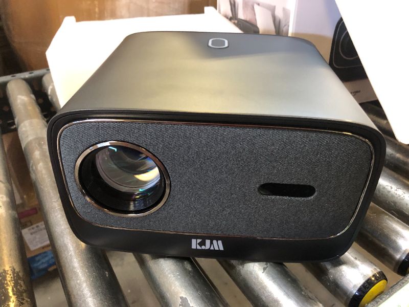 Photo 6 of KJM Projector with Netflix Certified, 1000 ANSI Wifi Bluetooth Projector Native 1080P 4K Supported, Sound by JBL 10W Speakers, 3D Dolby Audio, Auto Focus, HDR10, Outdoor Home Theater Movie Projector