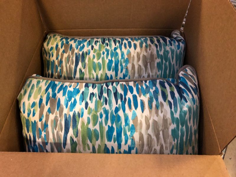 Photo 1 of 2 pack of outdoor chair cushions 