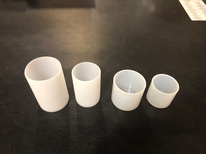 Photo 1 of Cylinder Candle Molds for Candle Making,4 Pcs Pillar Casting Silicone Molds for Resin Casting, Soap, Flower Specimen, Insect Specimen, Clay Craft