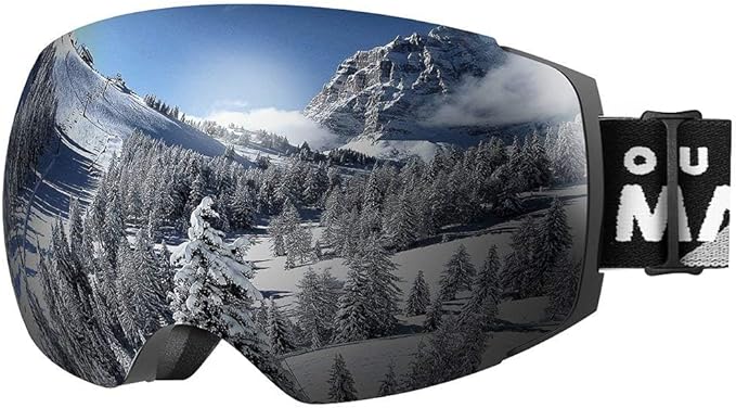 Photo 1 of OutdoorMaster Ski Goggles PRO - Frameless, Interchangeable Lens 100% UV400 Protection Snow Goggles for Men & Women