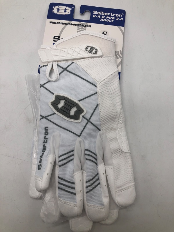 Photo 2 of Seibertron B-A-R PRO 2.0 Signature Baseball/Softball Batting Gloves Super Grip Finger Fit for Adult and Youth