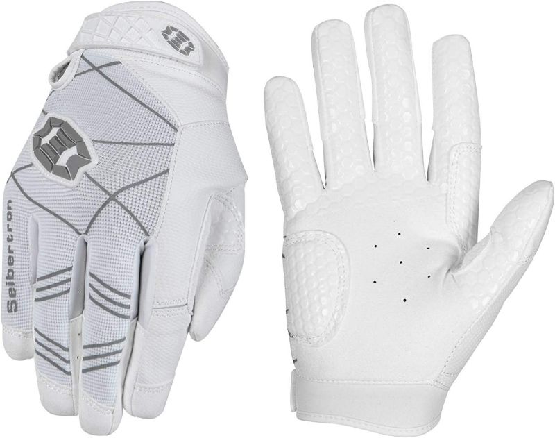 Photo 1 of Seibertron B-A-R PRO 2.0 Signature Baseball/Softball Batting Gloves Super Grip Finger Fit for Adult and Youth
