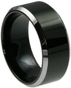 Photo 1 of Size 7 10mm Black Tungsten Ring