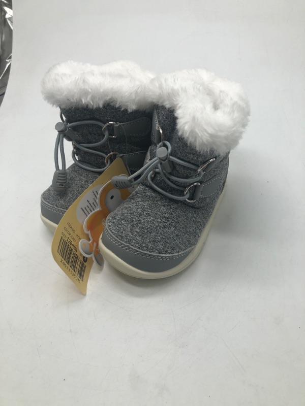 Photo 2 of Size 4 - BMCiTYBM Toddler Winter Snow Boots Boys Girls Cold Weather Baby Faux Fur Shoes (Infant/Toddler/Little Kid)