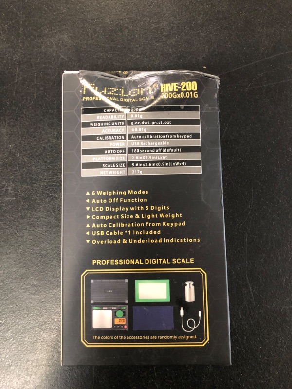 Photo 2 of Fuzion Gram Scale, Rechargeable Herb Scale, Digital Scale .01 Gram Accuracy, 6 Units Conversion, Mini Scale Gram and Ounce, Jewelry Scale, Pocket Scale, Great for Snuff, Herb, Powder, Coins