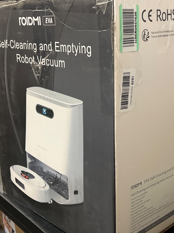Photo 5 of ROIDMI EVA Self-Cleaning & Emptying Robot Vacuum
