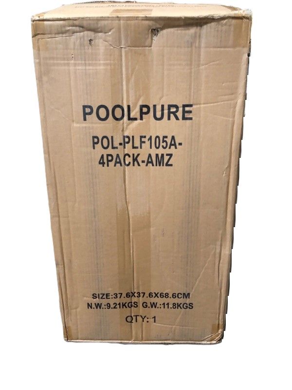 Photo 3 of POOLPURE PLFPCC80 Pool Filter Replaces Pentair CCP320, Pleatco PCC80-PAK4, Ultral-A5, Unicel C-7470, R173573, Filbur FC-1976, 178580, 817-0081, Clean and Clear Plus 320, L x OD:20"x 7", 4X80 sq.ft.