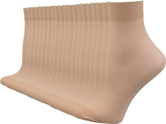 Photo 1 of One Size Fits All - Pairs Modal Opaque Ankle High Tights Hosiery Socks