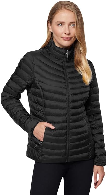 Photo 1 of Size M Women's Lightweight Recycled Poly-Fill Packable Jacket | Layering | Zippered Pockets | Water Repellent