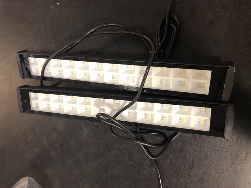 Photo 1 of Onforu LED Shop Lights, 72W 6500lm Ultra Bright Garage Light with Plug, 6500K Daylight White Shop Lights for Garage, IP66 Waterproof LED Work Shop Light for Garage Warehouses Shops 2 Pack